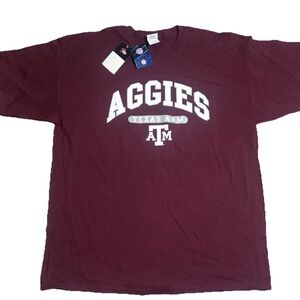 TEXAS A&M AGGIES NCAA MEN'S MAROON T-SHIRT XL